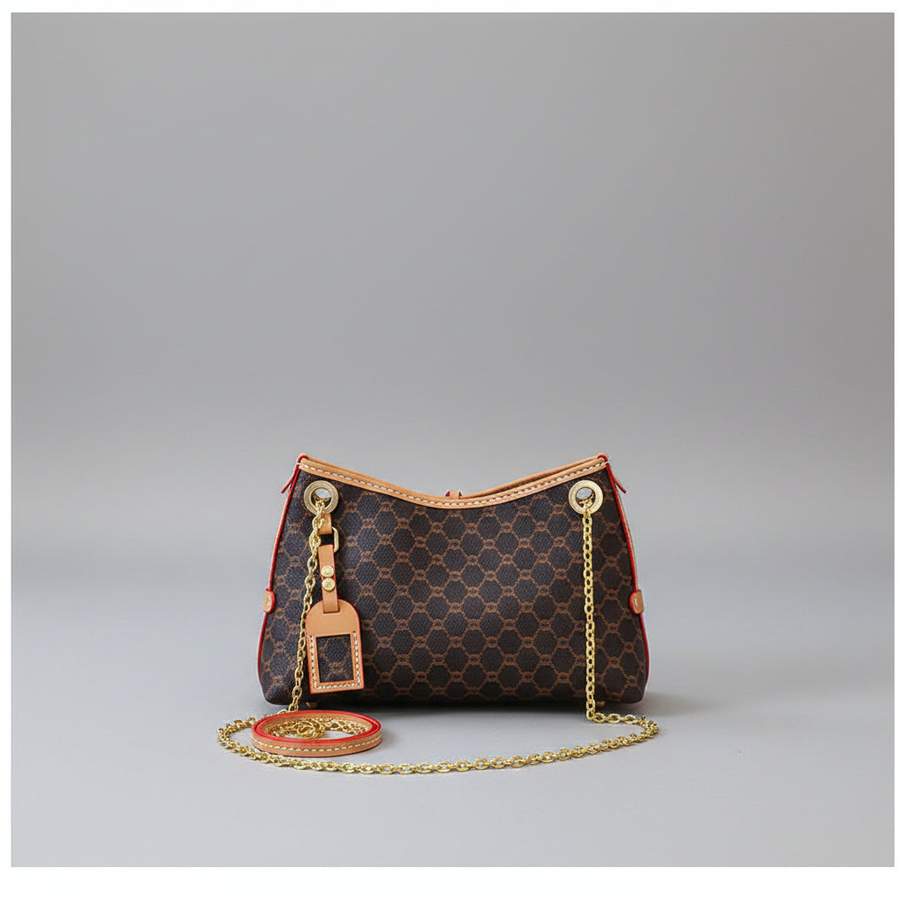 DIY Monogram Shoulder Bag
