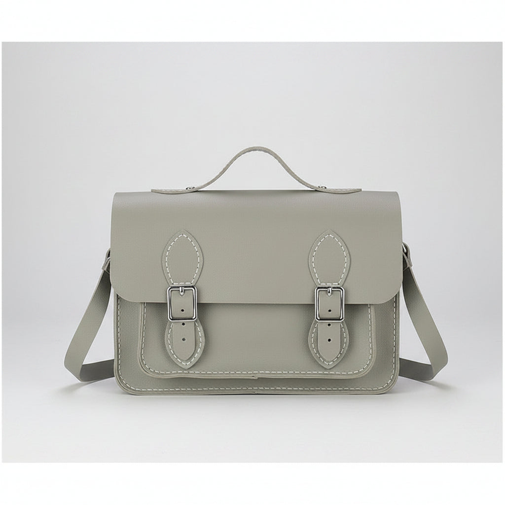 DIY Double Buckle Satchel Bag