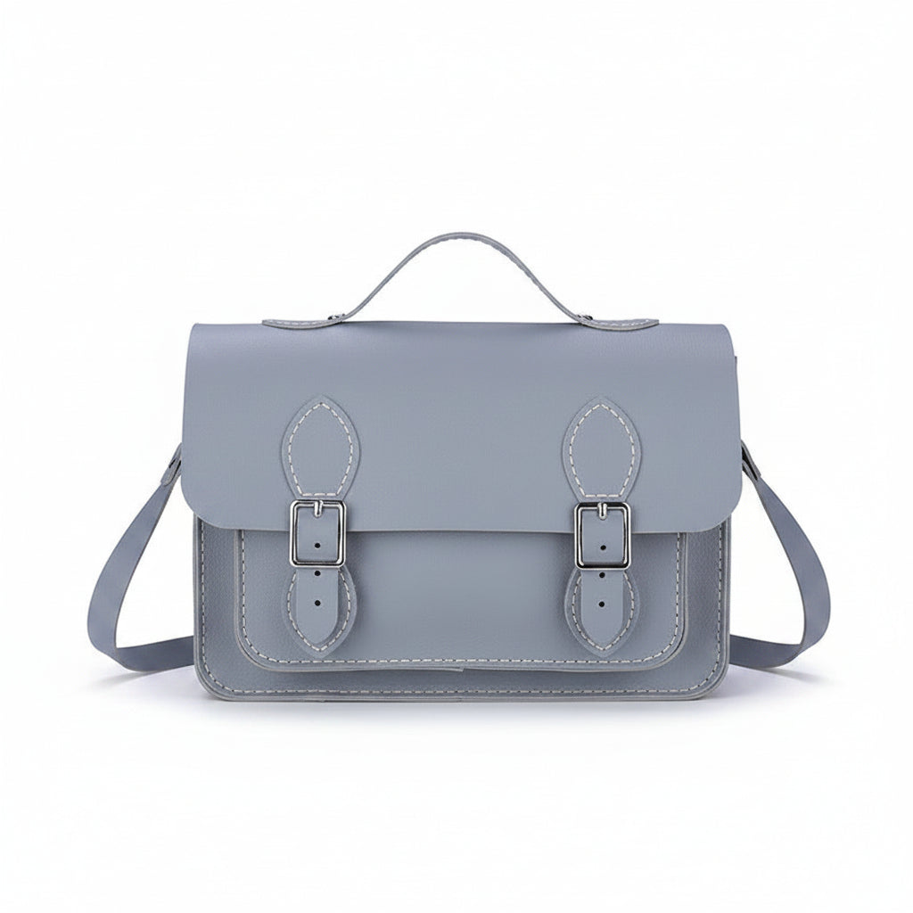 DIY Double Buckle Satchel Bag