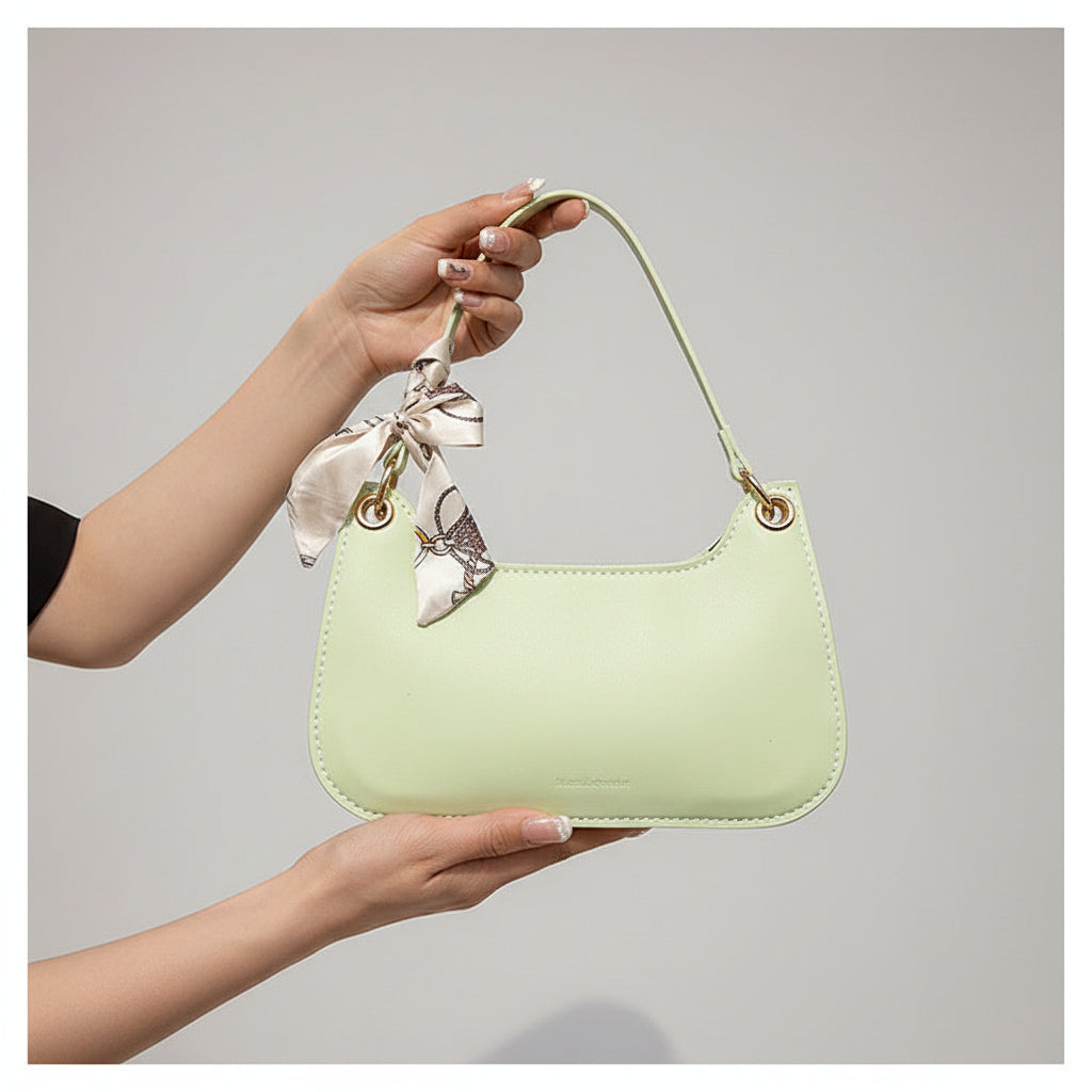 DIY Silk Bow Shoulder Bag