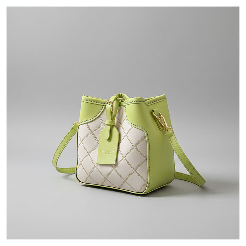 DIY Quilted Bucket Bag