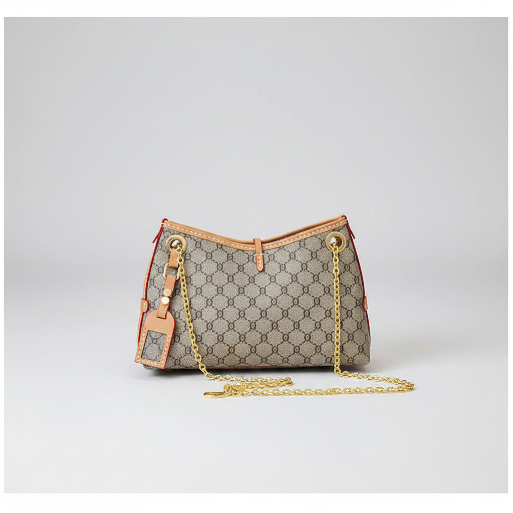 DIY Monogram Shoulder Bag