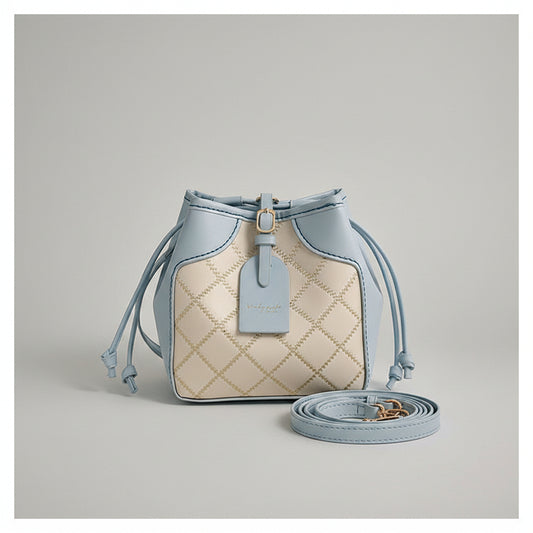 DIY Quilted Bucket Bag