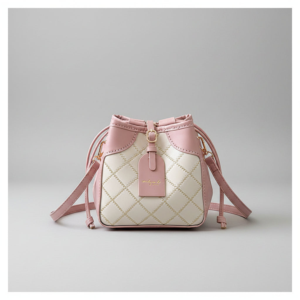 DIY Quilted Bucket Bag