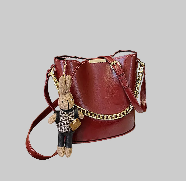 DIY Midnight Charm Bucket Bag
