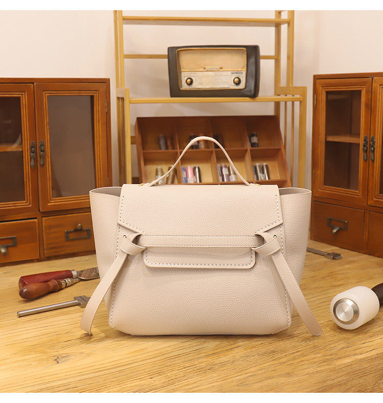 DIY Elegance Belted Satchel