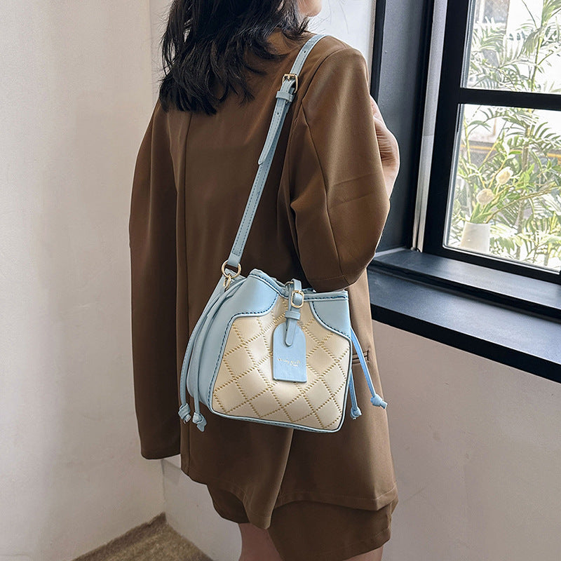 DIY Quilted Bucket Bag