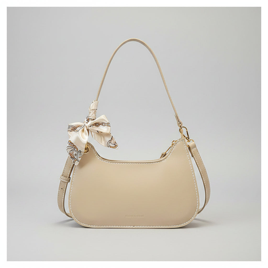 DIY Silk Bow Shoulder Bag
