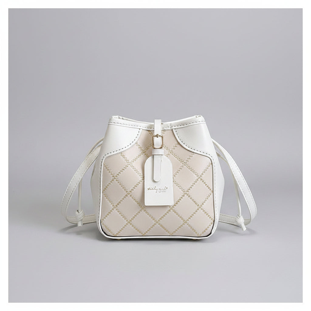DIY Quilted Bucket Bag